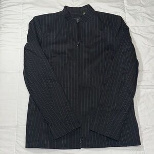 Matching Set Dana Buchman Black Pinstripe Jacket & Pants
